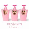 Deniz Kızı Temalı - Resimli Popcorn Kutusu