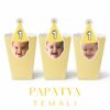 Papatya Temalı - Resimli Popcorn Kutusu