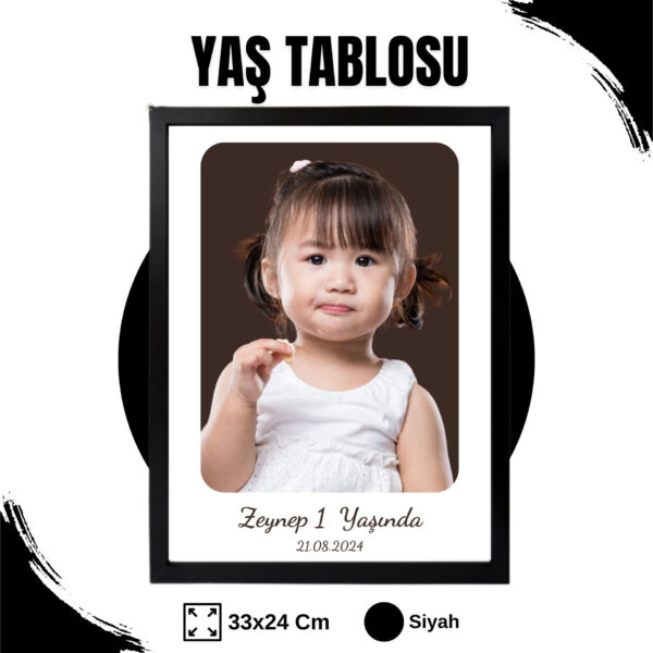 Fotoğraflı Yaş Tablosu