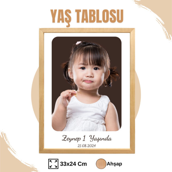 Fotoğraflı Yaş Tablosu