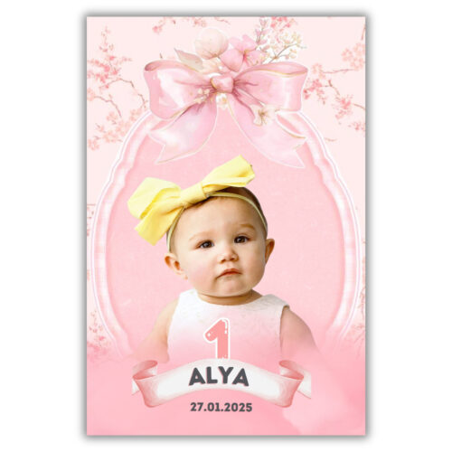 Kurdela Temalı Kalın Doğum Günü Magneti