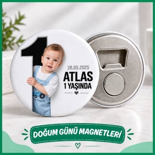 Rakam Temalı Açacak Magnet
