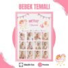 bebek temalı pembe çerçeve Bebek Temalı 12 Ay Anı Tablosu Fotoğraflı